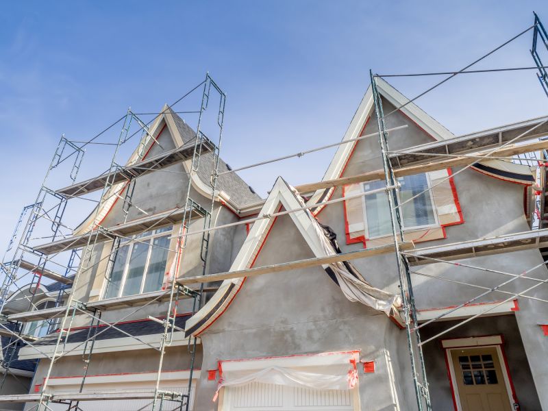 Stucco Exterior detail
